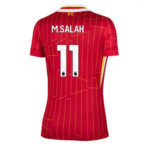 Dres Liverpool Mohamed Salah #11 Domaci za Žensko 2024-25 Kratak Rukav